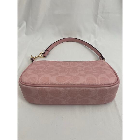 Coach CW426 Nolita 19 Powder Pink Signature Shoulder Bag - NWT - Picture 6 of 10